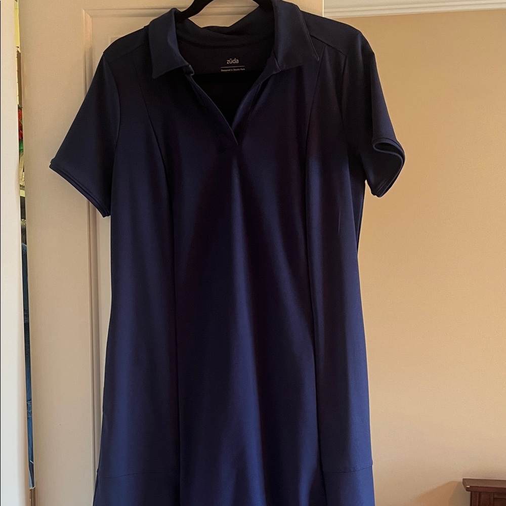 Zella Midnight Blue Polo Dress